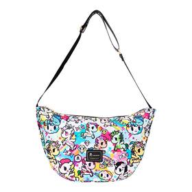 Tokidoki Thf41288-tk Crescent Bag For Women Unicorno Nylon Crossbody Dumpling Cross B