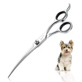 Dgs001 Tombro 7.0 Inch Curved Dog Grooming Scissors Professional For Pet