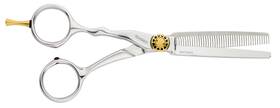 Tondeo 90017 Mythos Offset 5.75 Wave 36 Left Conblade Texturing Scissors