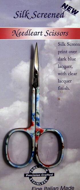Tooltron 781898003990 Tool Tron 3-1/2-inchneedle Art Scissors Silk Screened