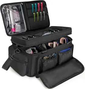 Toribio 313109596504 Barber Carrying Bag Hairdresser With Adjustable Dividers Sup
