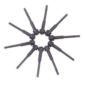Torsor 749877661043 10 Pack Hair Scissor Rubber Silencer Replacement Bumper Barber Shears Stopper