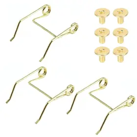 Torsor 774113069208 3 Set T-shaped Hair Clipper Blade Drive Tension Spring With Mount Screws For