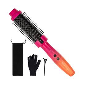 Tresses Touch Hs-2032a38-po Professional Thermal Brush Heated Round Ionic Hot Curling Br... Fast Ship