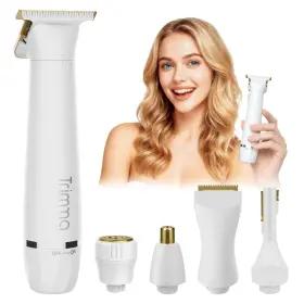 Ht5001 Trimma Bikini Trimmer For Women - 5 In 1 Waterproof Womens Electric Razor