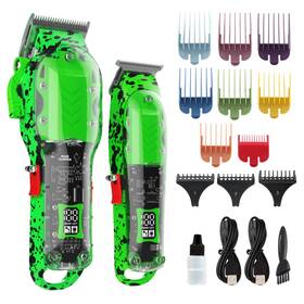 Tuanchuanrp 717206927658 Professional Hair Clippers For Men Cordless Barber Kit Cutting And Gr