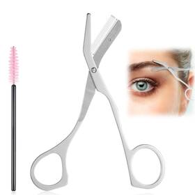 Tucnoeu 648332 1 Fd8ba6v7 Eyebrow Scissors For Women With Comb Stainless Steels Eyebro