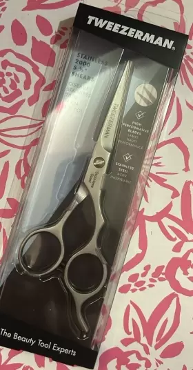 Tweezerman 696730529166 Stainless 2000 Styling Shears 5 1/2 Inch New