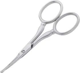 7102-pgc Tweezerman Pet Grooming Scissors Stainless Steel Rounded Tip Trimming Silver