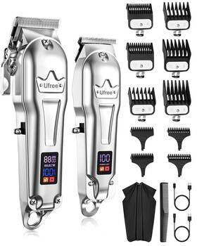 Ufree 1257-q321 Professional Hair Clippers For Men Cordless Metal Barber And