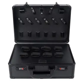 Zy-445 Uidili Portable Beauty Salon Tool Box Large Capacity Barber Carrying Case With Comb