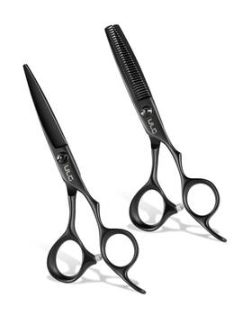 Ulg Ughc04-6cr1305a-bk1p-us Hair Cutting Scissors Set 2-pack Haircut Shears And Thinning Er
