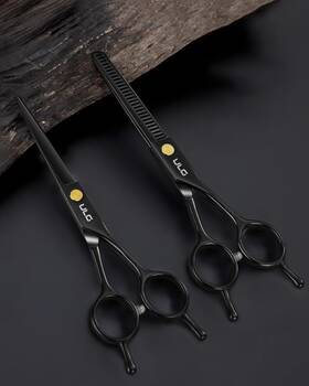 Ulg Ughc08-4cr6t01a-bk1pus Professional Hair Cutting Scissors Set 6.5 Inch Japanese Stainless