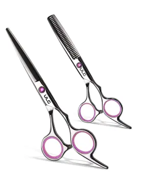 Ughc15 Ulg Hair Cutting Scissors Thinning Shears Kit Professional Hairdressing Texturizi