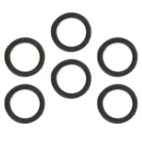 Bru0d04334g6n067lkae Ultechnovo 18 Pcs Silicone Finger Rings For Scissors Gel 2.5x2.5x1cm Black