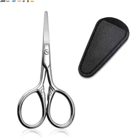 Usa-viralfinds 445008372385 1pcs Stainless Steel Beard Scissors Hair Shaving Small Professional Mak