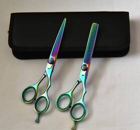 Usabeautex Ss-1401 Professional Hair Cutting And Thinning Scissors Set Barber Salon Shears 6.0 Inch