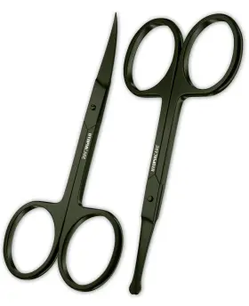 Utopia Care 840143533153 Curved And Rounded Facial Hair Scissors For Men - Mustache Nose Beard Eyeb