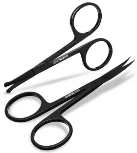 Uc0111 Utopia Care Eyebrow Scissors Professional Stainless Steel Small Shears For Men And Women