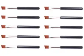 Vô Saidi 737353032777 Vosaidi 10pcs Eyebrow Portable Premium Quality Angled Eye Brow And Spoolie Mi