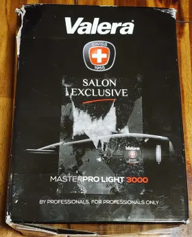 Valera 610558011101 New Masterpro Light 3000 Salon Hairdryer - Black- Damaged Box