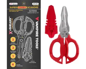 Vt-011 Vampliers 6.3 Inch Compact Heavy Duty Electrician Scissors. Made In Japan. 4-in-1