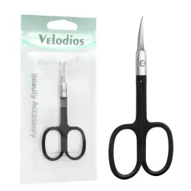 Gms-01a-001 Velodios Nose Hair Trimmer For Women And Men Premium Grooming Scissors With Curved Ti