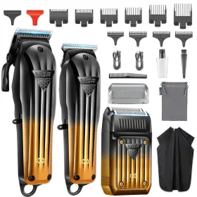 Vgr 702103335330 644 Hair Clippers For Men Professional Cordless Beard Trimmer And Electric