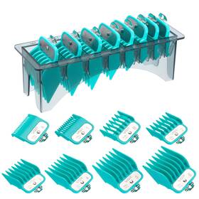 Vgr Ys-v891-us 891 Professional Hair Clipper Attachment Comb Set 8 Pcs Multi-colored