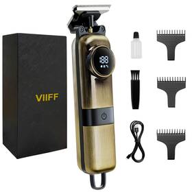 Viiff Rfcd-1699 Professional Barber Clippers With Magnetic Floating Blade Cordless Hair Trim