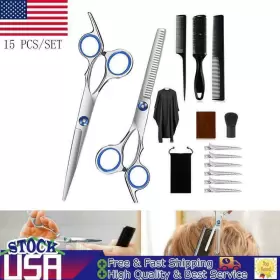 K023-a001 Vipjq Professional Hair Cutting Thinning Scissors Barber Shears Hairdressing Salon Kit K023-a001 Vipjq Professional Hair Cutting Thinning Scissors Barber Shears Hairdressing Salon Kit