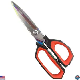 Ftxh001 Visit The Ftecybo Store Heavy Duty Scissors 9.5ftft Titanium Coating Forged Stainless Steel Blades