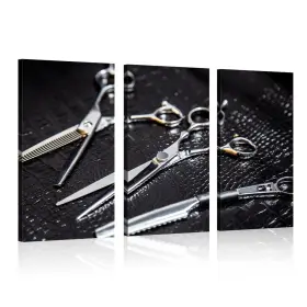 Va180116 Visual Art Decor Vintage Barber Shop Wall Large Fashion Hair Cut Scissors