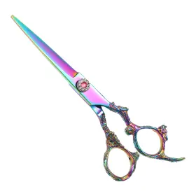 Vocoste 723115709179 Hair Scissors Cutting Stainless Steel Razor 6.7 Inch Long Multicolour