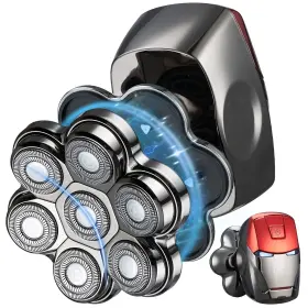 Hm-1691 Vodozava Head Shavers For Bald Men Upgraded Detachable Magnetic Shaver - Ipx7 Wat