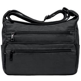 Volganik Rock 6022 Rfid Purses For Women Fabric Nylon Multi Pocket Crossbody Bag L