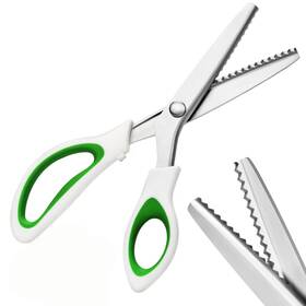 Vpqzupg Hb-001 Pinking Shears 9 Inch Zig Zag Scissors For Fabric