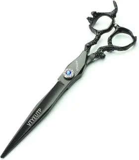 Vtyeutp 313050536529 Professional 7-inch Barber Hair Cutting Scissors - Japanese Stainless Steel Vtyeutp 313050536529 Professional 7-inch Barber Hair Cutting Scissors - Japanese Stainless Steel