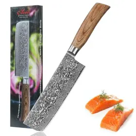 1dm-nak-epo Wakoli Edib Pro Premium Nakiri Knife 18cm Blade 67 Layers Real Big Master Ste