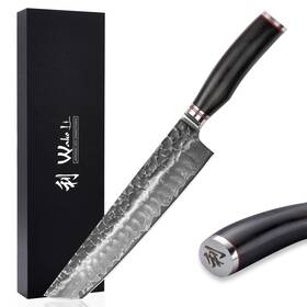 Wakoli 250567705535 Bbq Hamokiri Knife 8-inch Blade Damascus Chef Made Of 67 Layers