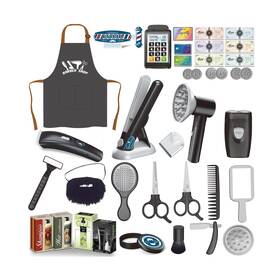 Wasaika Hs6611 Kids Hair Salon Toys Toddler Shaving Kit And Styling Toy Set With ... Fast Ship