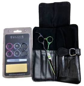 Washi 763684704229 Beauty - Chameleon 5.5 Hair Cutting Advanced Shear Scissor- Refurb