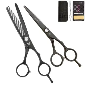 Washi 763684704311 New Scissor Professional Black Panther Set In Size 5.0 5.5 6.0
