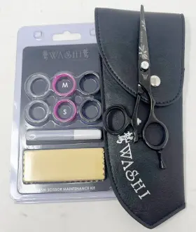 Zq55k Washi Beauty Black Daisy Swivel 5.5 Sharpened And Refrubished - Case Maint Kit Zq55k Washi Beauty Black Daisy Swivel 5.5 Sharpened And Refrubished - Case Maint Kit