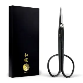 Wazakura 589743096298 Yasugi Steel Series Twig Bonsai Scissors Made In Japan 8-1/4inch 21