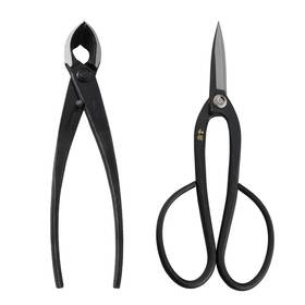 Wazakura Fb922003005 Bonsai Tool Kit Made In Japan Yasugi Steel Ashinaga Scissors