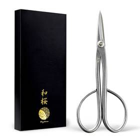 Wazakura Tbt-1007 Yasugi Stainless Steel Made In Japan Satsuki Bonsai Scissors 7.09 Inch
