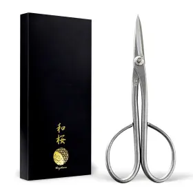 Tbt-1007 Wazakura Yasugi Stainless Steel Made In Japan Satsuki Bonsai Scissors 7.09 Inch