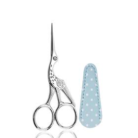 Weabetfu 716172209171 3.6-inch Small Sewing Scissors With Leather Cover Stainless