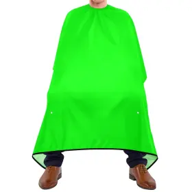 G285870234p Wellday Hair Cutting Cape For Men Plain Neon Green Solid Color Barber Adjustabl